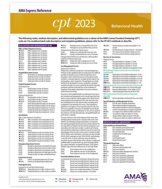cpt-2023-express-reference-coding-card-behavioral-health-by-ama