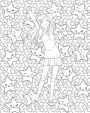 Alternative view 2 of Manga Artist's Coloring Book: Girl Power!: Fun Female Characters to Color