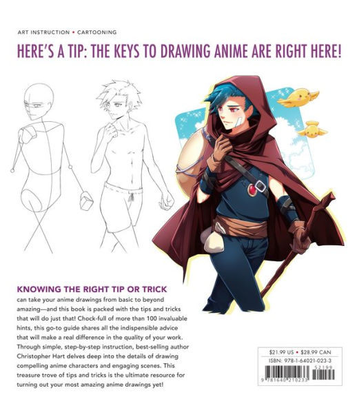 Master Guide to Drawing Anime: Tips & Tricks: Over 100 Essential Techniques to Sharpen Your Skills