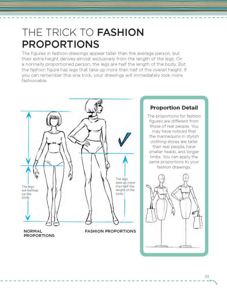 Beginner's Fashion Design Studio: Easy Templates for Drawing Fashion Favorites - Learn How to Create Your Own Designs Step by Step for Kids and Adults