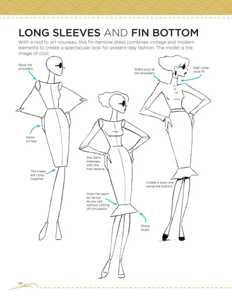 Beginner's Fashion Design Studio: Easy Templates for Drawing Fashion Favorites - Learn How to Create Your Own Designs Step by Step for Kids and Adults