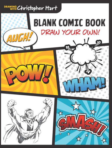 Blank Comic Book: Comic Home Crafts For Kids To Practice Writing And  Drawing With Guided Panels And Speech Bubbles | Comics Party Favors For  Kids 3-5
