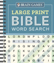 Title: Brain Games - Large Print Bible Word Search (Blue), Author: Publications International Ltd