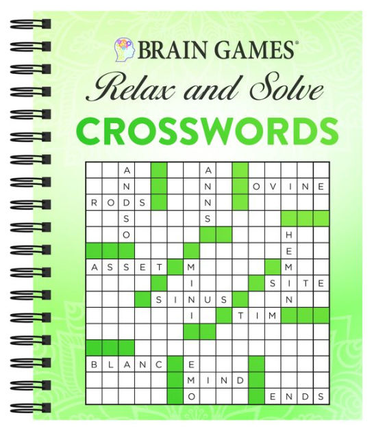 Brain Games Relax and Solve Crosswords by PIL Staff, Other Format