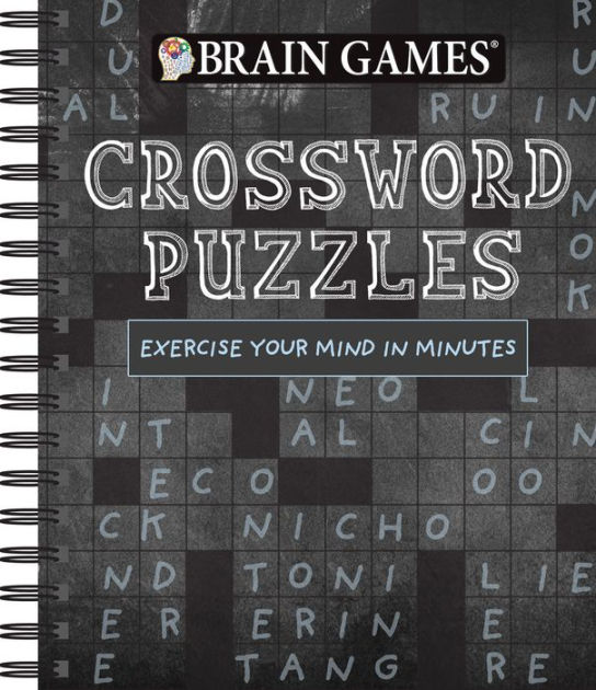 Brain Games Crosswords Chalkboard by PIL Staff, Other Format Barnes