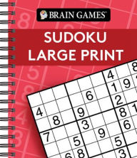 Title: Large Print Sudoku Red, Author: PIL Staff
