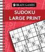 Large Print Sudoku Red