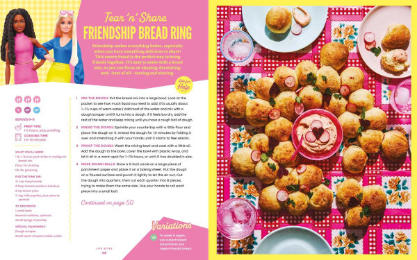 Barbie: Cooking with Besties: 35+ Recipes Kids Can Make!