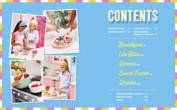 Barbie: Cooking with Besties: 35+ Recipes Kids Can Make!