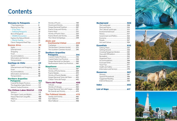 Moon Patagonia: With National Parks in Argentina & Chile: Fjords, Glaciers, Road Trips