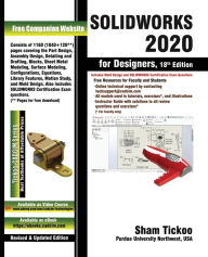 Title: SOLIDWORKS 2020 for Designers, 18th Edition, Author: Prof. Sham Tickoo