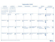 Title: 2025 Parish Wall Calendar: September 2024 through December 2025, Author: Church Publishing