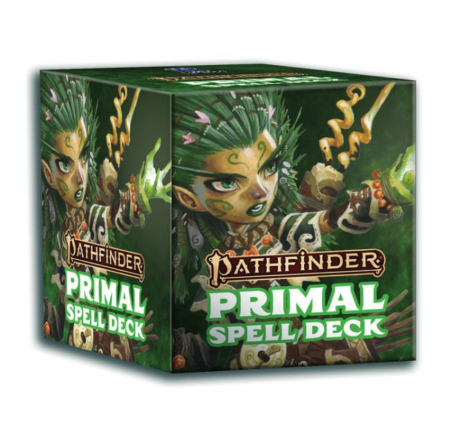 Pathfinder Spell Cards Primal (P2) by Paizo Staff, Other Format