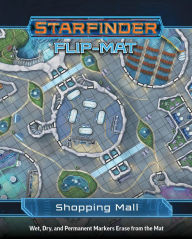 Title: Starfinder Flip-Mat: Shopping Mall, Author: Damien Mammoliti