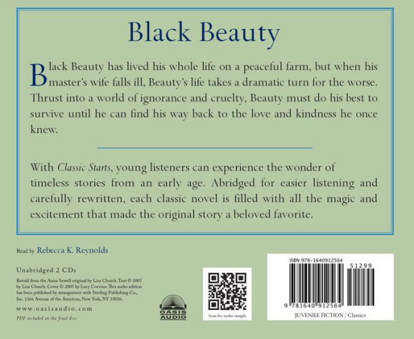 Black Beauty (Classic Starts Series)