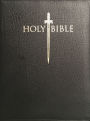 KJVER Sword Study Bible Giant Print Black Genuine Leather Indexed: King James Version Easy Read