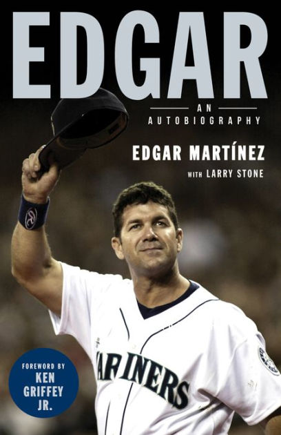 Edgar Martinez Autographed Retirement Logo Baseball