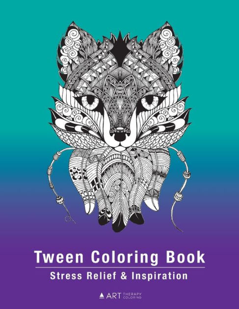 Tween Coloring Book: Stress Relief & Inspiration: Detailed Zendoodle