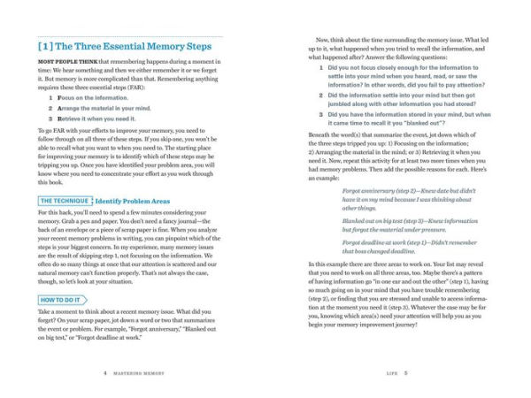 Mastering Memory: 75 Memory Hacks for Success in School, Work, and Life