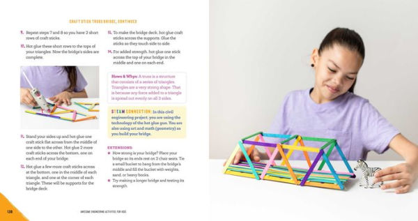 Awesome Engineering Activities for Kids: 50+ Exciting STEAM Projects to Design and Build