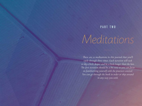 The Practical Meditation Journal: Daily Meditations and Prompts to Find Calm in Everyday Chaos