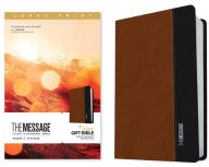 Title: The Message Deluxe Gift Bible, Large Print (Leather-Look, Saddle Tan/Black): The Bible in Contemporary Language, Author: Eugene H. Peterson