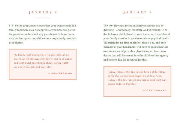 The Little Book of Foster Care Wisdom: 365 Days of Inspiration and Encouragement for Foster Care Families