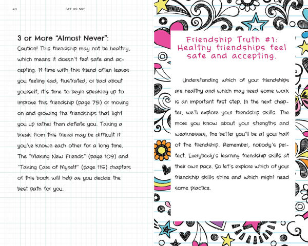 BFF or NRF (Not Really Friends): A Girl's Guide to Happy Friendships