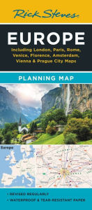 Title: Rick Steves Europe Planning Map: Including London, Paris, Rome, Venice, Florence, Amsterdam, Vienna & Prague City Maps, Author: Rick Steves