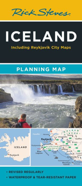 Rick Steves Iceland Planning Map: Including Reykjav k City Maps