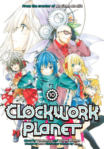 Clockwork Planet Volume 5 6, Anime Light Novel English, Kamiya Kuro, Himana  Sino