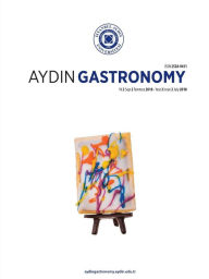 Title: Aydin Gastronomy: Istanbul Aydin University Fine Arts Faculty, Author: Kamil Bostan