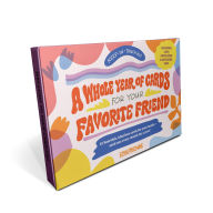 Title: A Whole Year of Cards for Your Favorite Friend 12 Assorted Greeting Cards & Envelopes Stationery Kit with Stickers