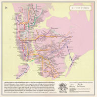 Title: City of Women New York City Subway Wall Map (20 x 20 Inches), Author: Rebecca Solnit