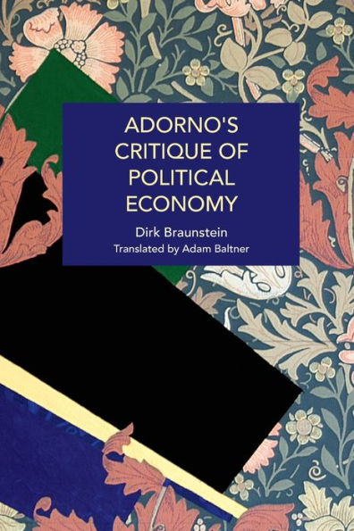 Adorno's Critique of Political Economy