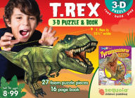 Title: T. Rex: 3D Puzzle and Book, Author: Sequoia Children's Publishing