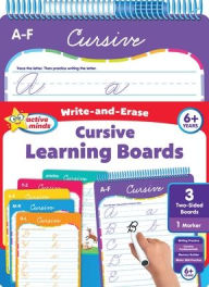 Title: Active Minds Write-and-Erase Cursive Learning Boards, Author: Sequoia Children's Publishing