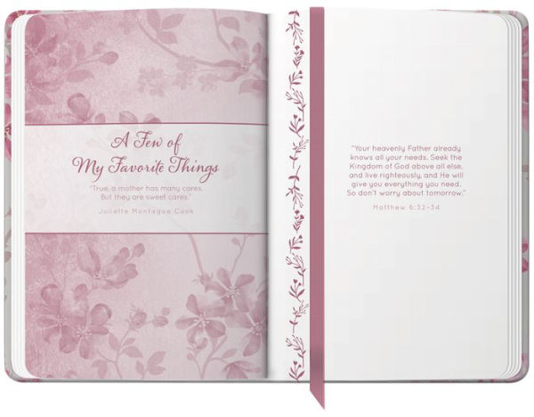 My Life My Story, A Mother's Legacy Journal Pink