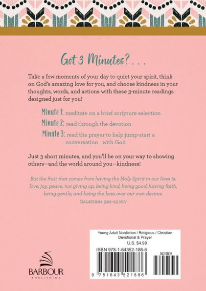 Choose Kindness: 3-Minute Devotions for Teen Girls