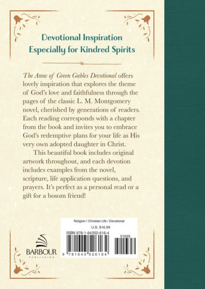 The Anne of Green Gables Devotional: A Chapter-by-Chapter Companion for Kindred Spirits