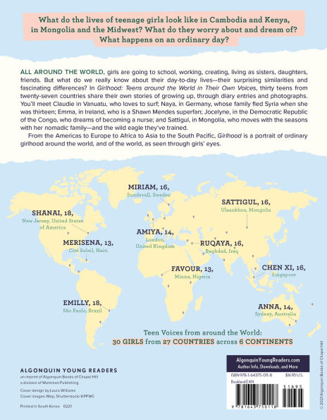 Girlhood: Teens around the World in Their Own Voices