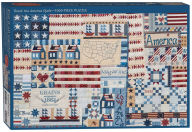 Title: Thank You America Quilt Jigsaw Puzzle for Adults by Masako Wakayama: 1000 Pieces, Dimensions 28