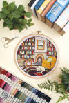 Alternative view 10 of Embroidered Interiors: Stitch 11 Charming Spaces; Skill-Building Techniques