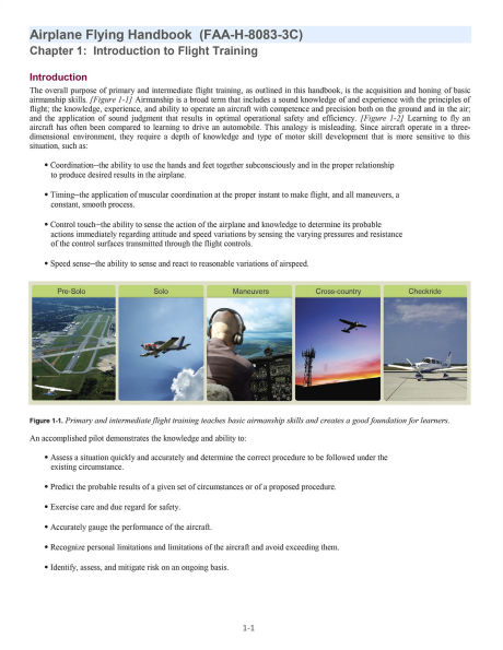 Airplane Flying Handbook (2025): FAA-H-8083-3C