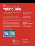 Alternative view 4 of Airframe Mechanic Test Guide Plus 2025: Paperback plus software to study and prepare for your aviation mechanic FAA Knowledge Exam