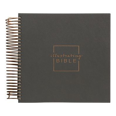 Illustrating Bible NIV Dark Grey