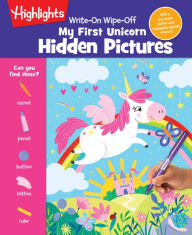 Title: Write-On Wipe-Off My First Unicorn Hidden Pictures, Author: Highlights