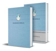 Title: Biblia Católica en español. Tapa dura azul, con Virgen Milagrosa en cubierta / Catholic Bible. Spanish-Language, Hardcover, Blue, Compact, Author: Biblia de América