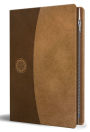 Biblia Reina Valera 1960 Tamaño grande, letra grande piel canela con cremallera / Spanish Holy Bible RVR 1960. Large Size Large Print Brown Leather with Zipper