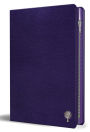 Biblia Reina Valera 1960 Tamaño grande, letra grande piel morada con cremallera / Spanish Holy Bible RVR 1960 Large Size Large Print Purple Leather with Zipper